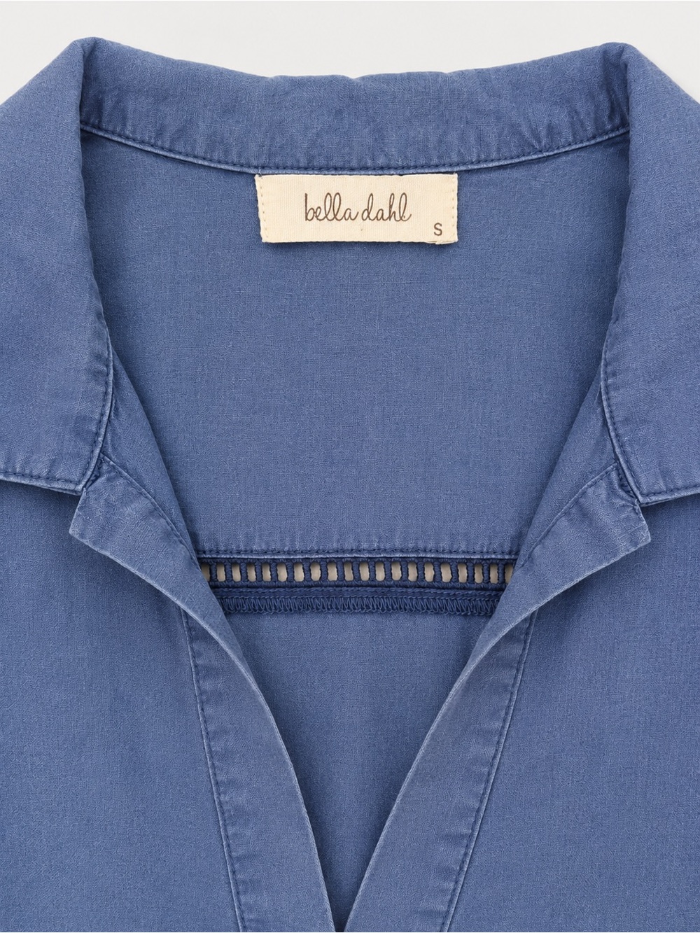 Bella Dahl Tencel Shift Dress – Blue - Size Small - Picture 4 of 11